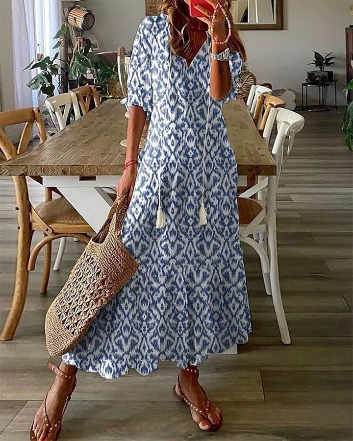 Luna | Müheloses Boho-Kleid mit schmeichelhaftem Schnitt