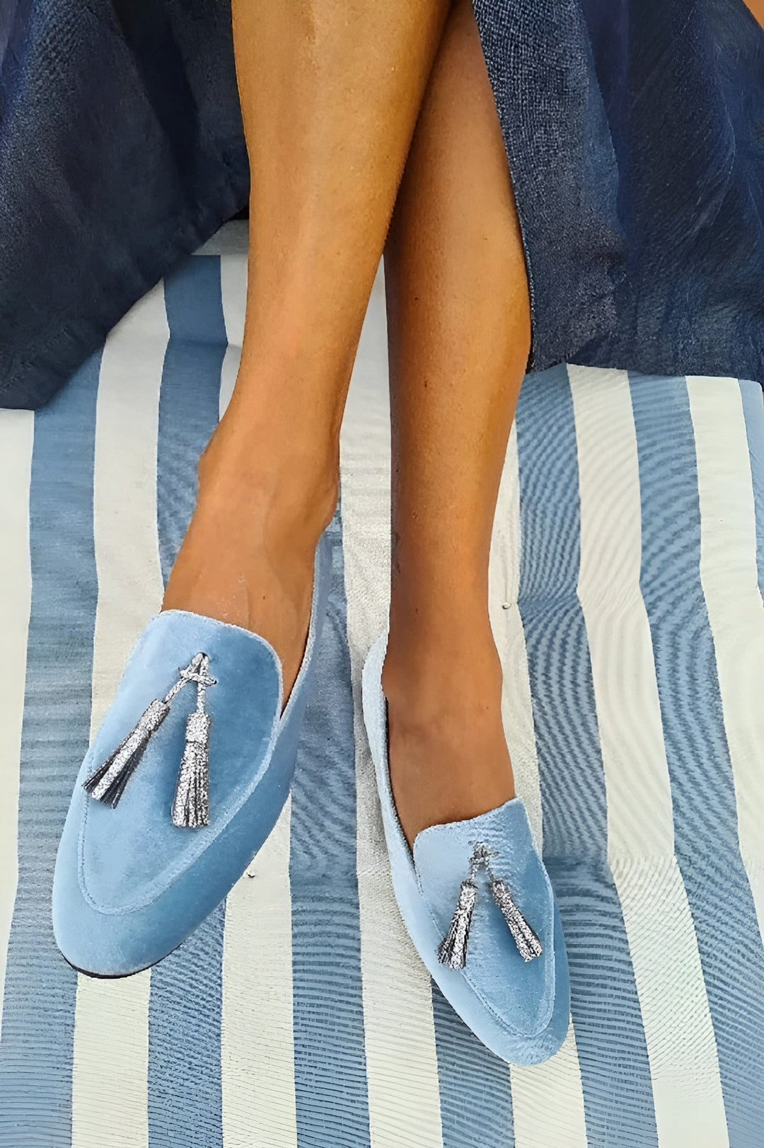 Chloé™ | Elegante Mokassins aus Wildleder