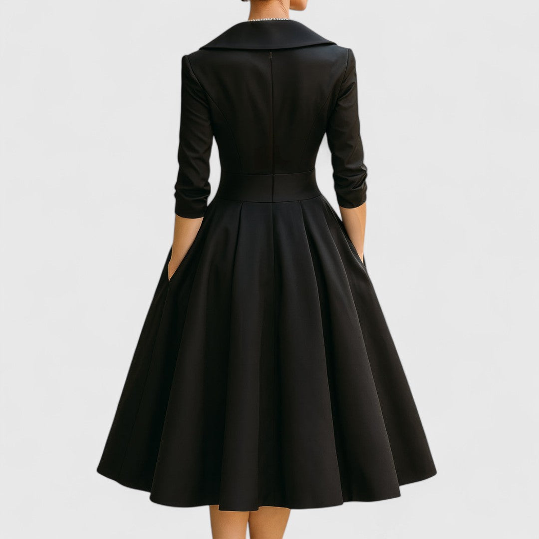 Marley Quinn | Elegantes Midi-Kleid