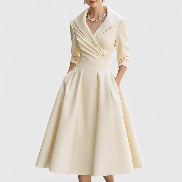 Marley Quinn | Elegantes Midi-Kleid