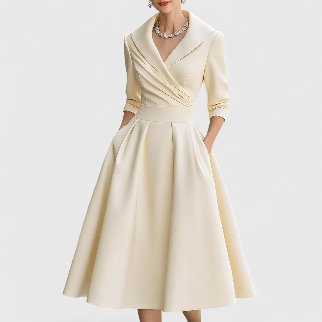 Marley Quinn | Elegantes Midi-Kleid