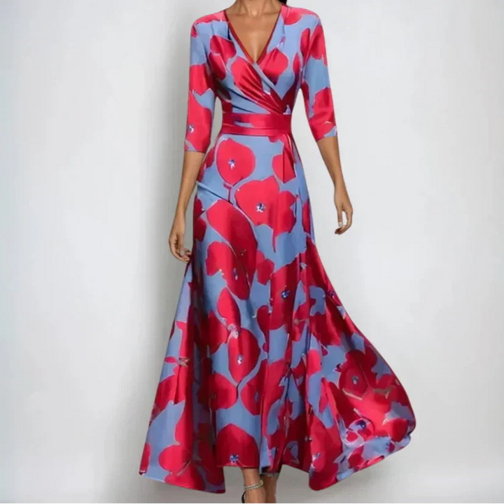 Elegantes Wickelkleid
