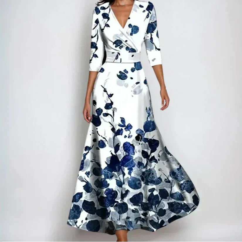 Elegantes Wickelkleid