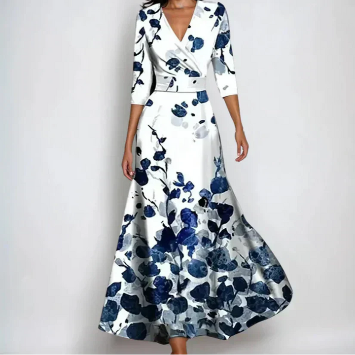 Elegantes Wickelkleid