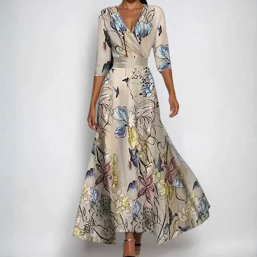 Elegantes Wickelkleid