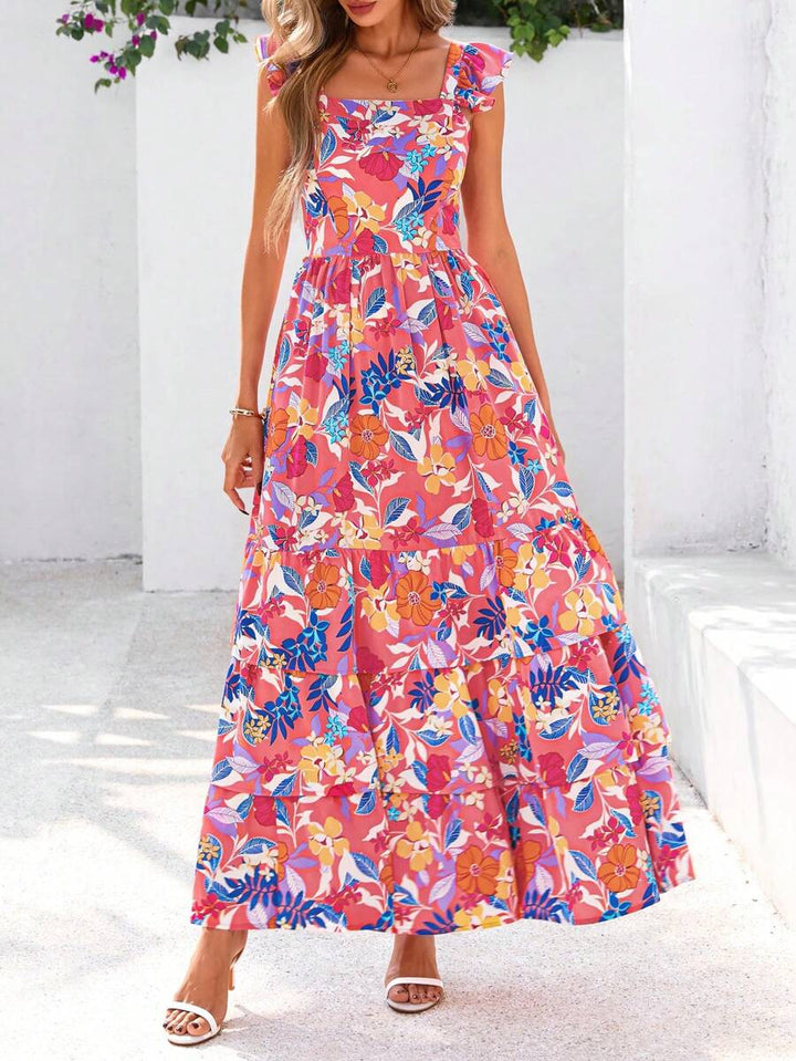 Cecile | Das Garten-Maxi-Kleid