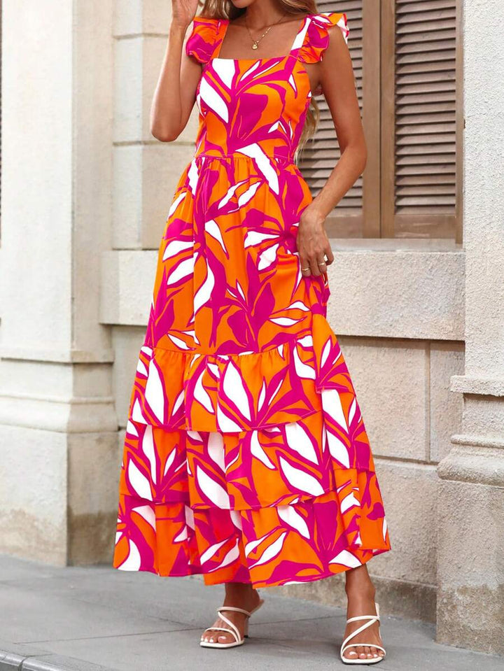 Cecile | Das Garten-Maxi-Kleid