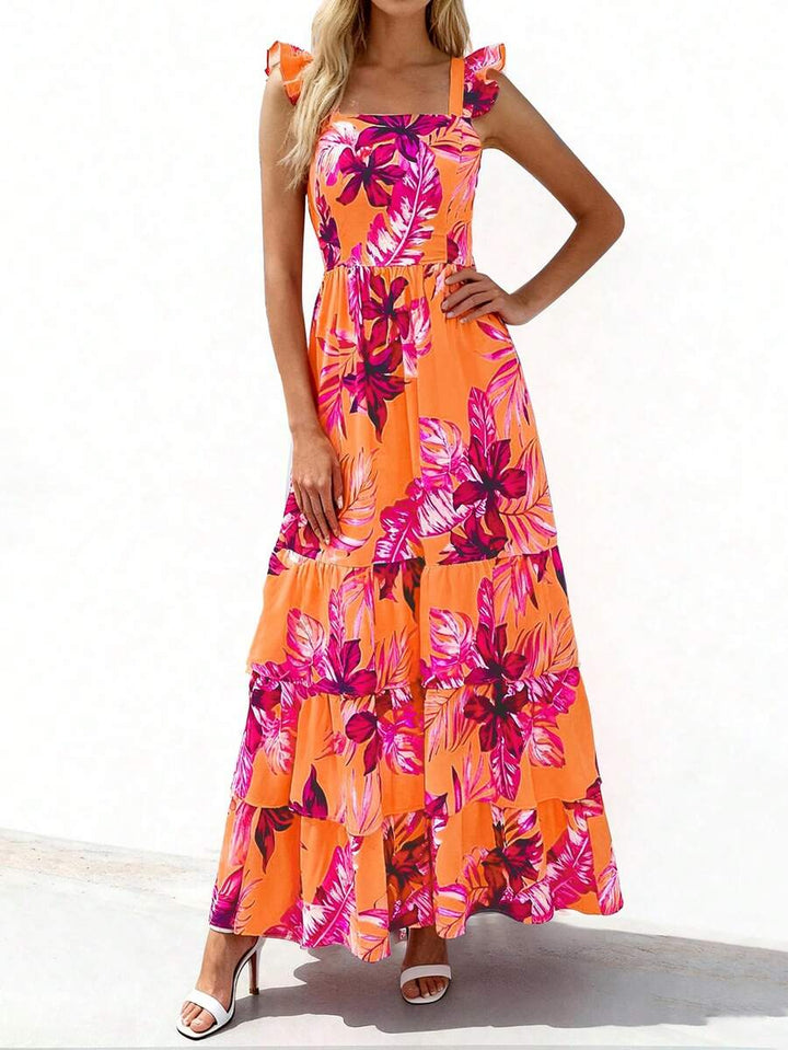 Cecile | Das Garten-Maxi-Kleid
