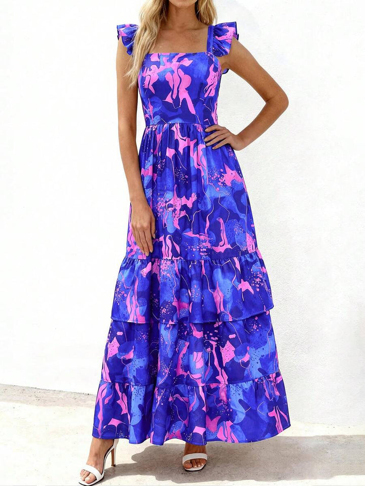 Cecile | Das Garten-Maxi-Kleid