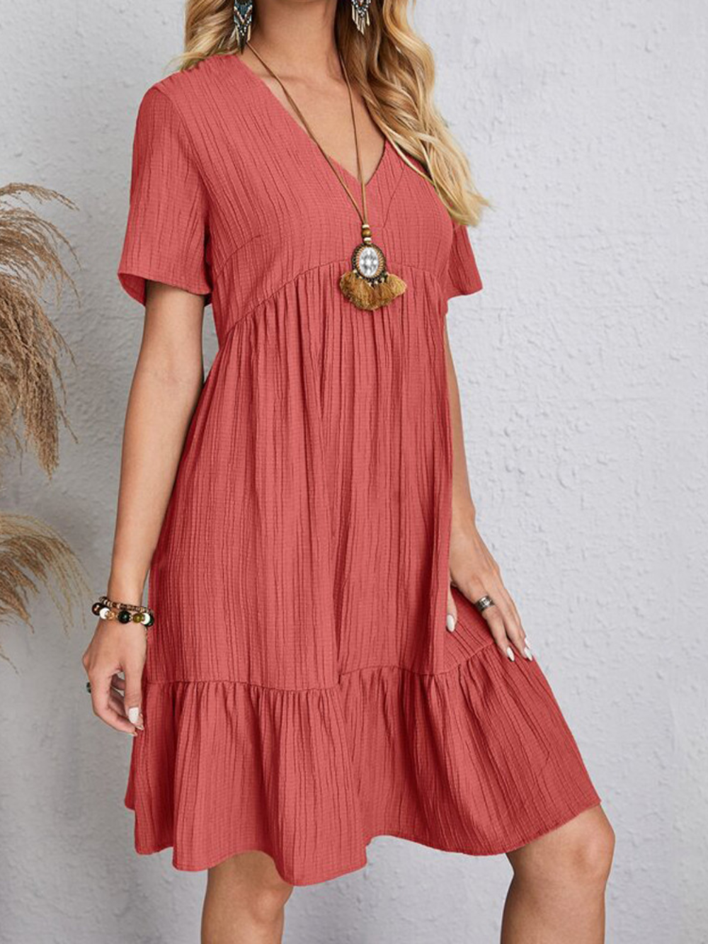 Avery™ Lässiges Sommerkleid
