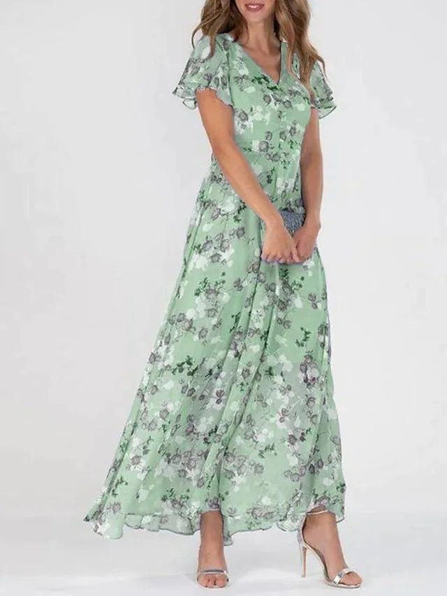 Zuri | Glamouröses Bauchbedeckendes Kleid