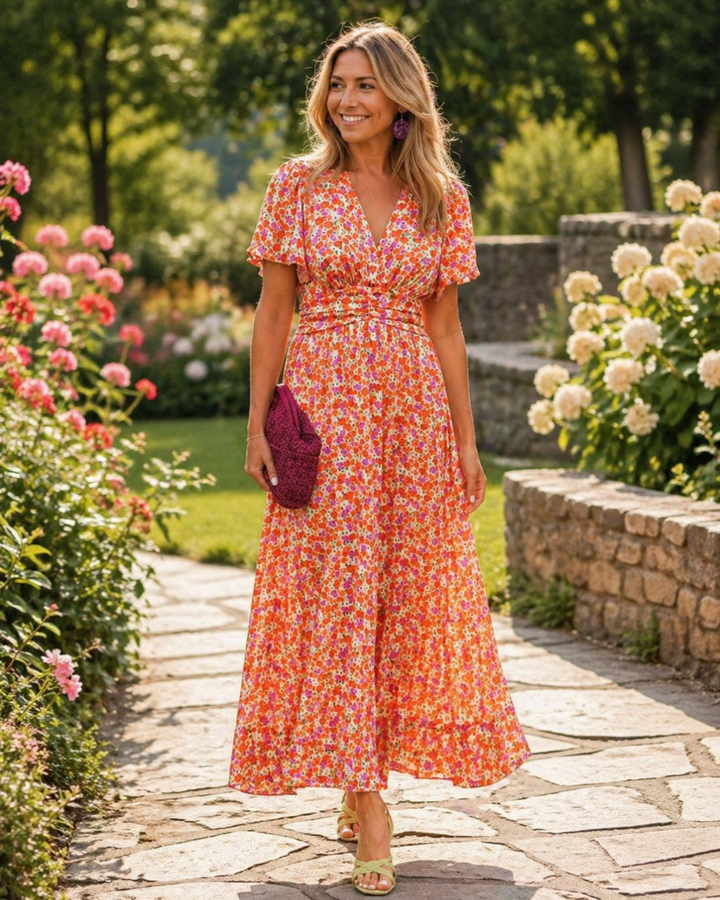 Alice | Sommerkleid mit Blumenmuster