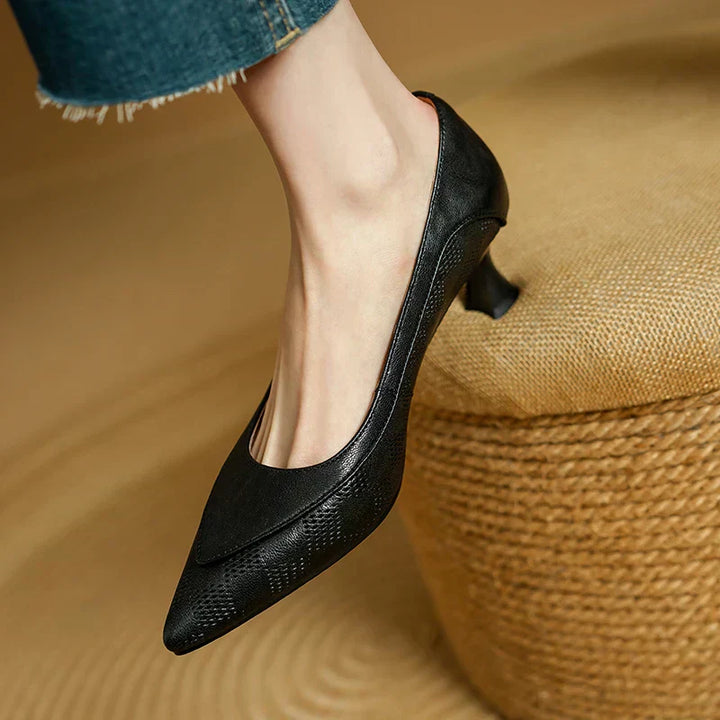 Fiona Elegante Pumps echtes Leder
