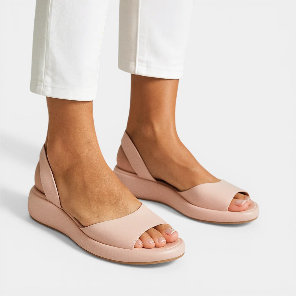 GLENDA™ - ORTHOPÄDISCHE SLIP-ON OFFENE FERSENSANDALEN