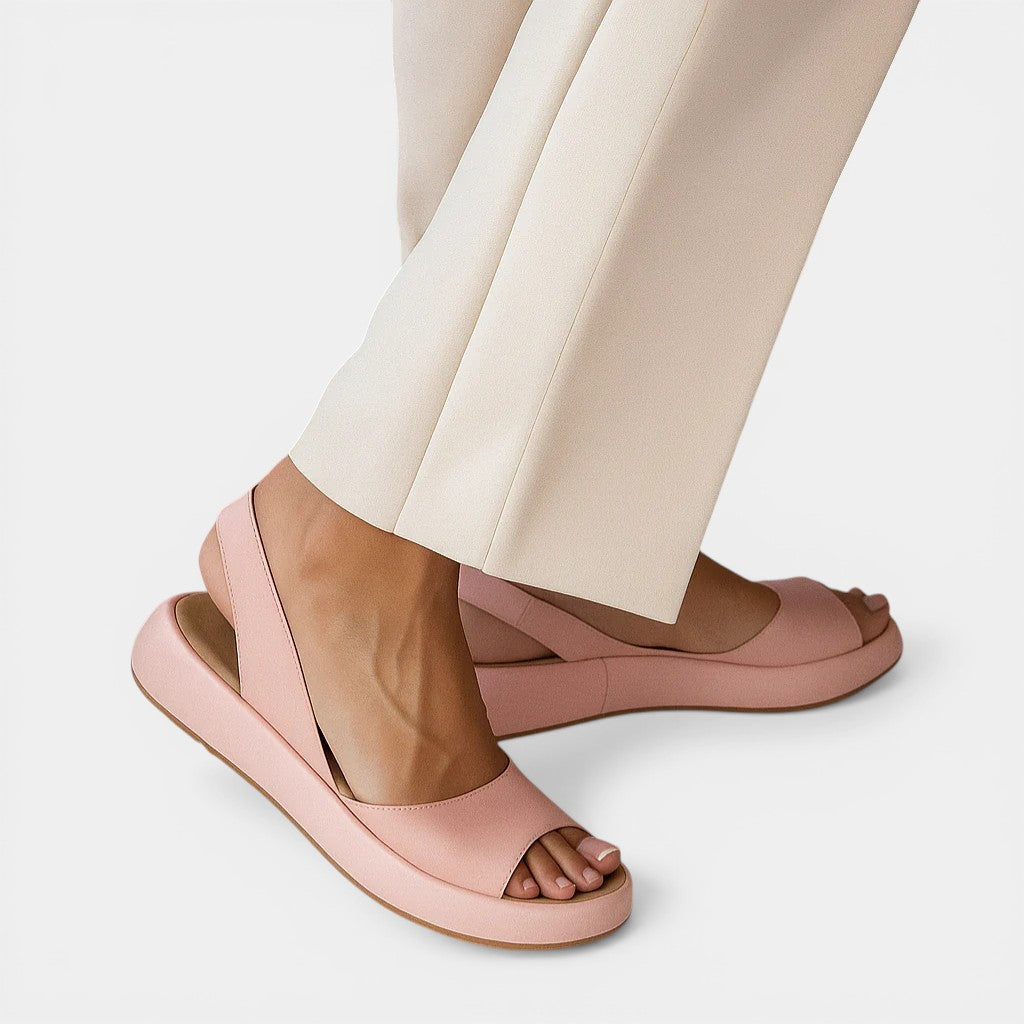GLENDA™ - ORTHOPÄDISCHE SLIP-ON OFFENE FERSENSANDALEN