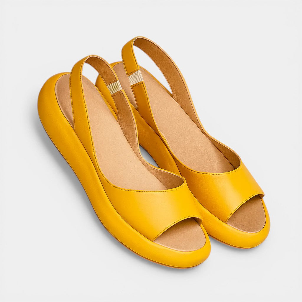 GLENDA™ - ORTHOPÄDISCHE SLIP-ON OFFENE FERSENSANDALEN