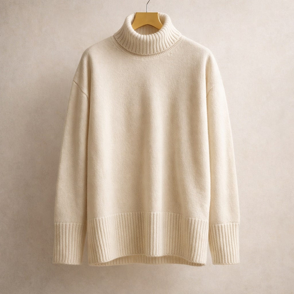 Marta Turtleneck Knit Sweater