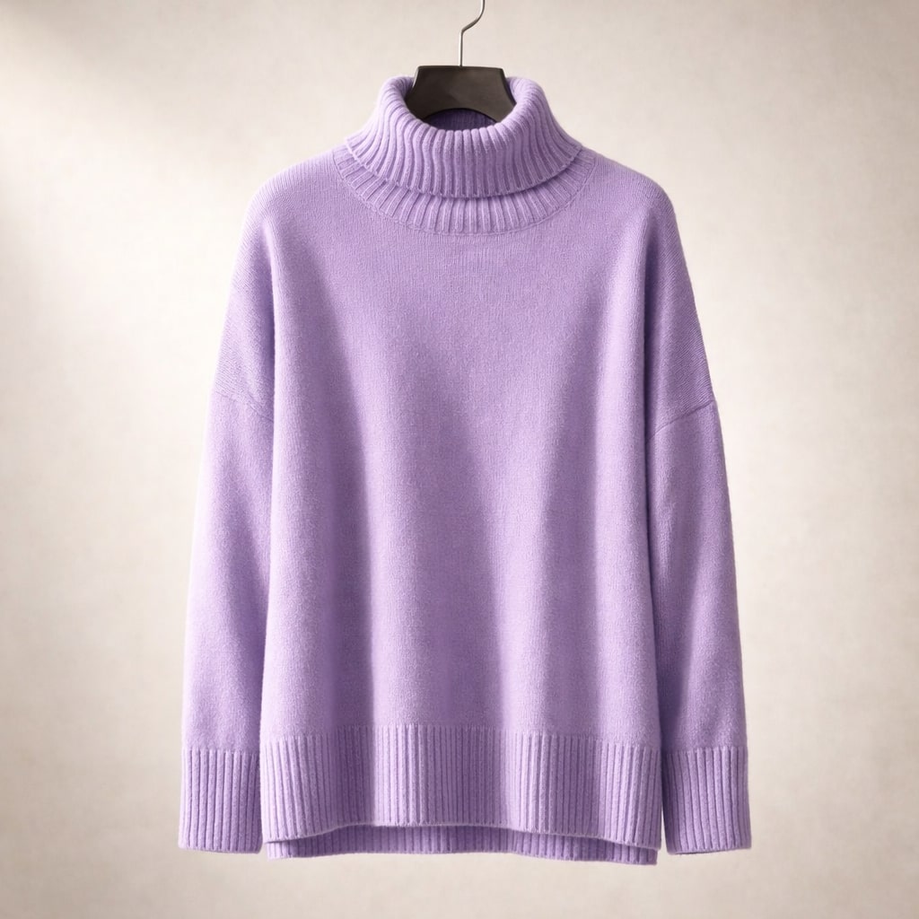 Marta Turtleneck Knit Sweater