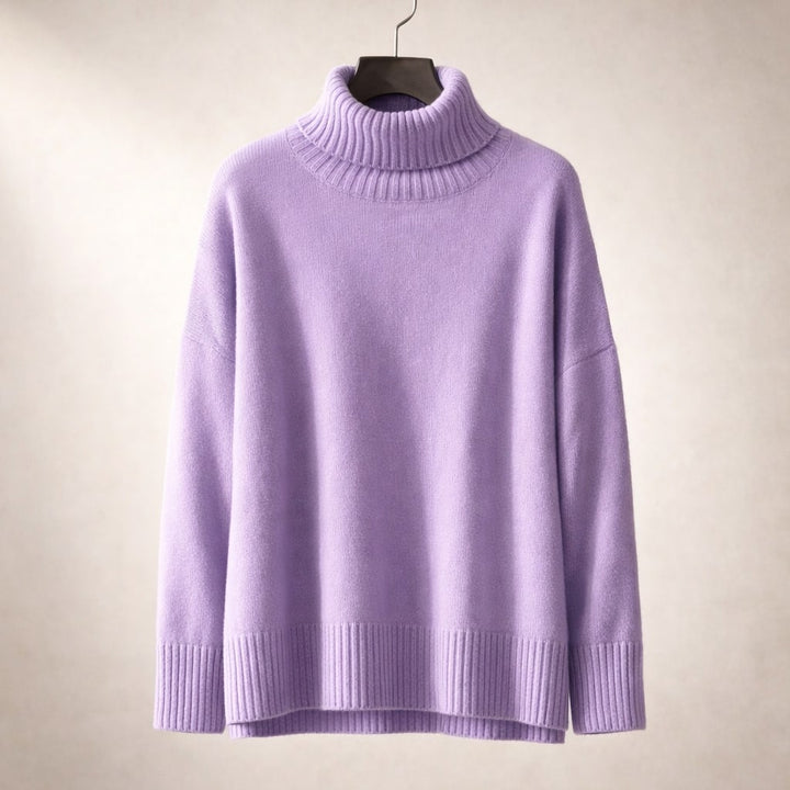 Marta Turtleneck Knit Sweater