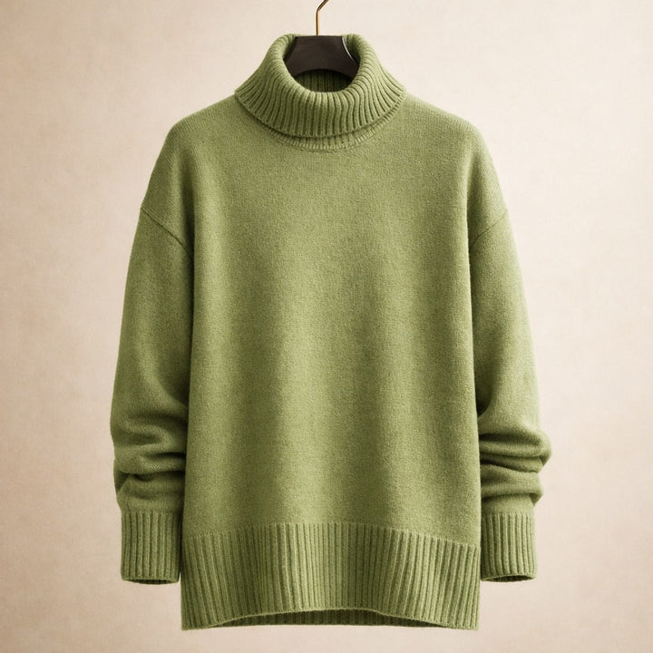 Marta Turtleneck Knit Sweater