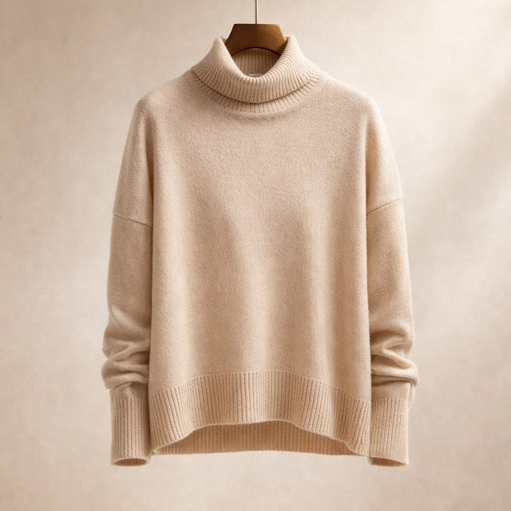 Marta Turtleneck Knit Sweater
