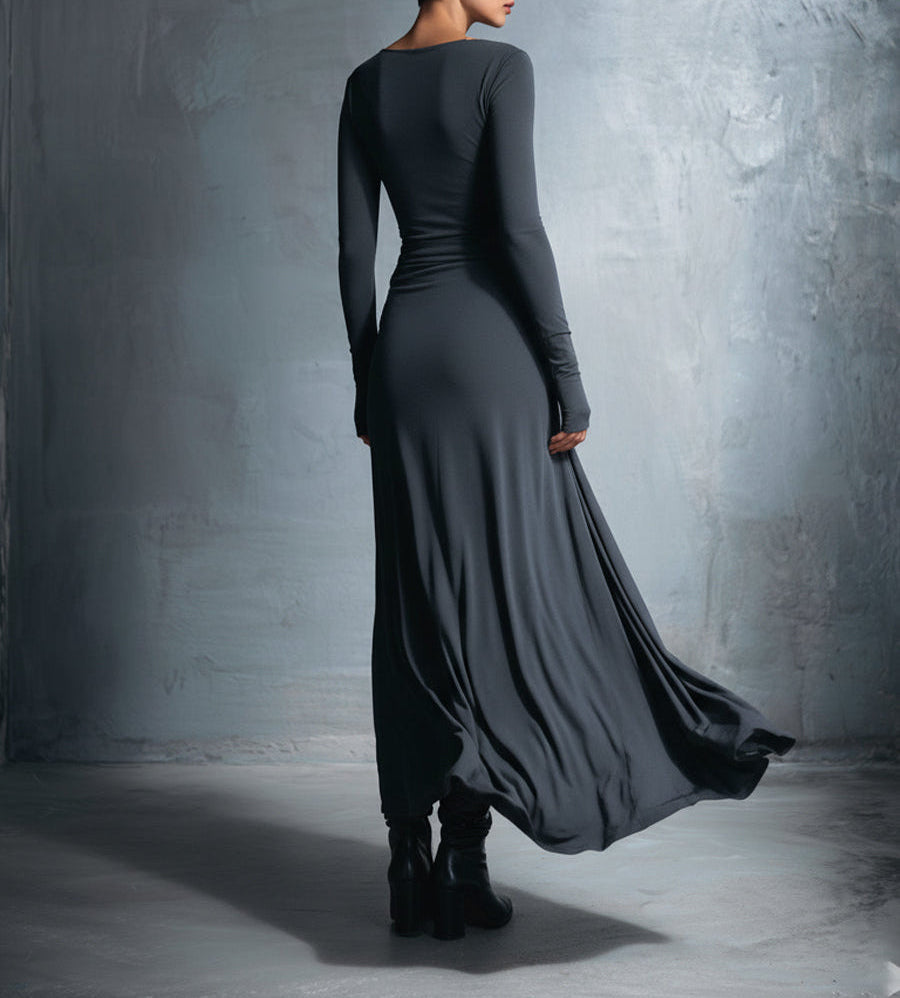 Vittoria | Maxikleid mit seitlichem Knoten