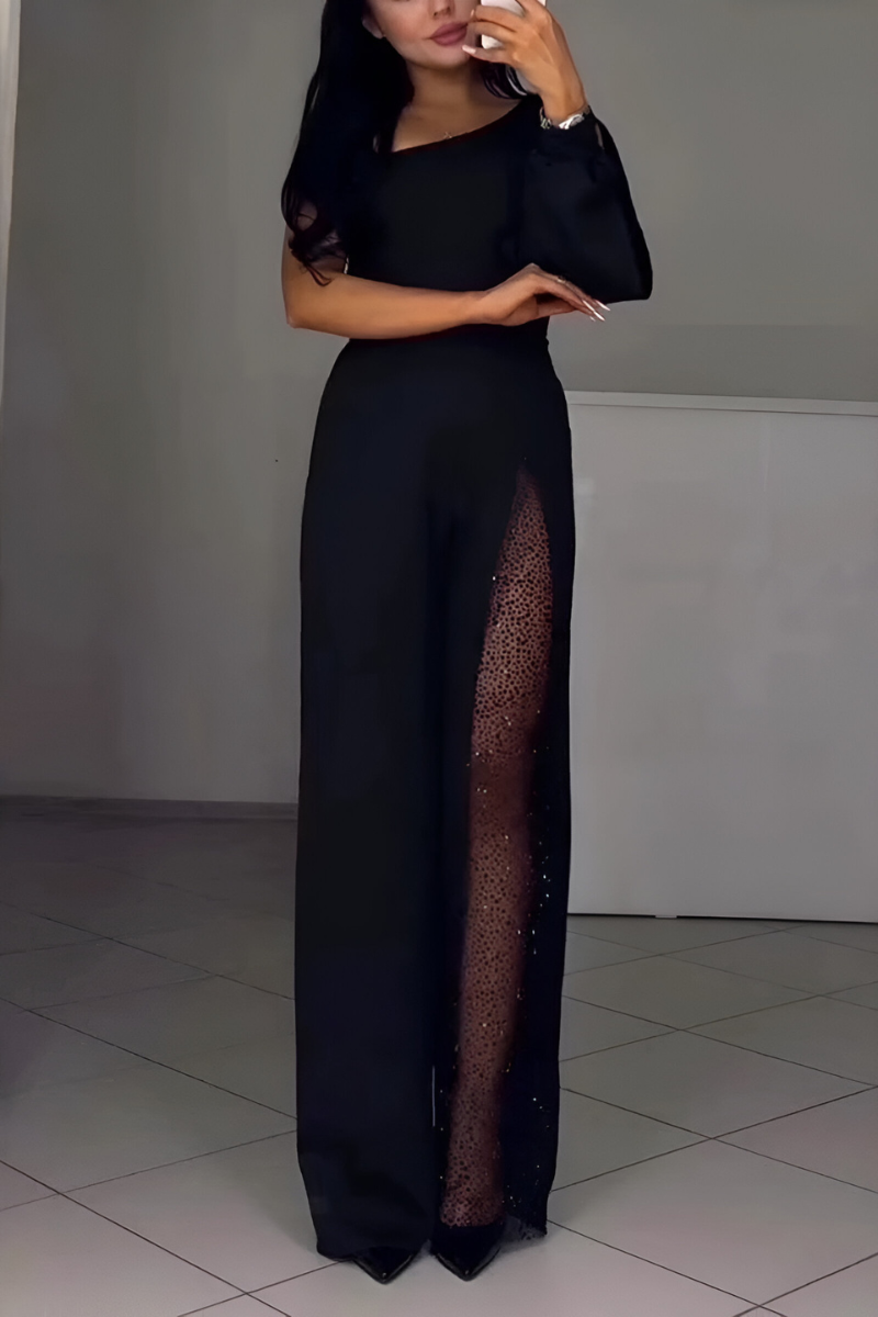 Signature Weitbeiniger Jumpsuit | Moderne Eleganz