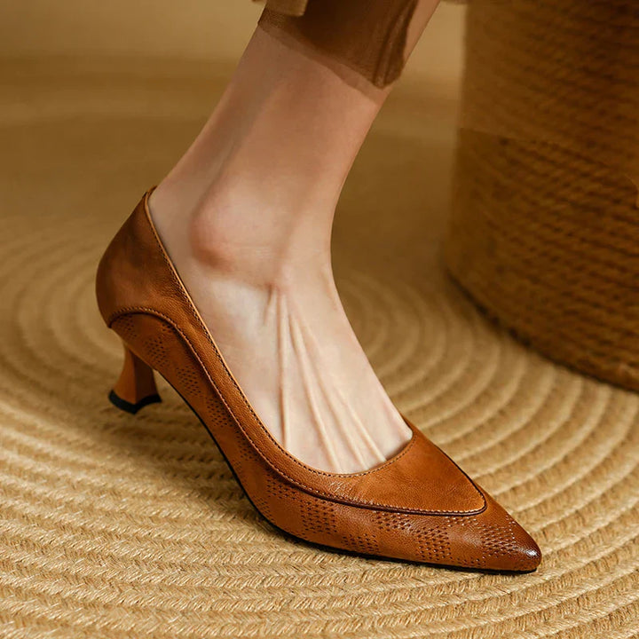 Fiona Elegante Pumps echtes Leder