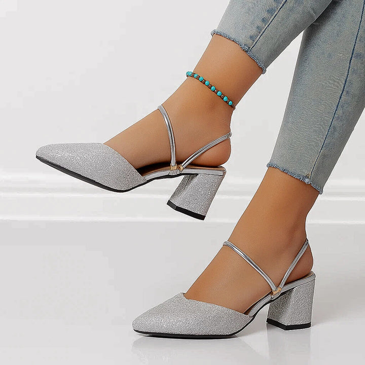 AURORA SLINGBACK-HEELS