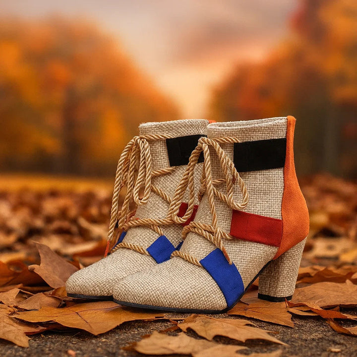 RAYA SEIL-SCHNÜRSENKEL BOOTIES