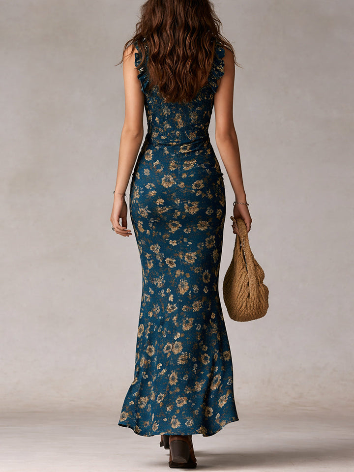 Vera | Boho Retro Maxikleid