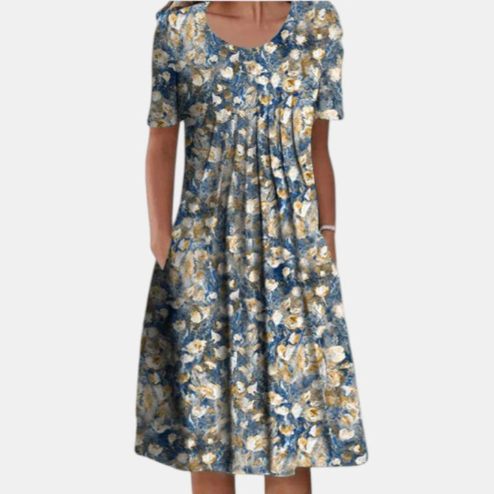 Gigi™ | Baumwolle Bauchbedeckendes Kleid