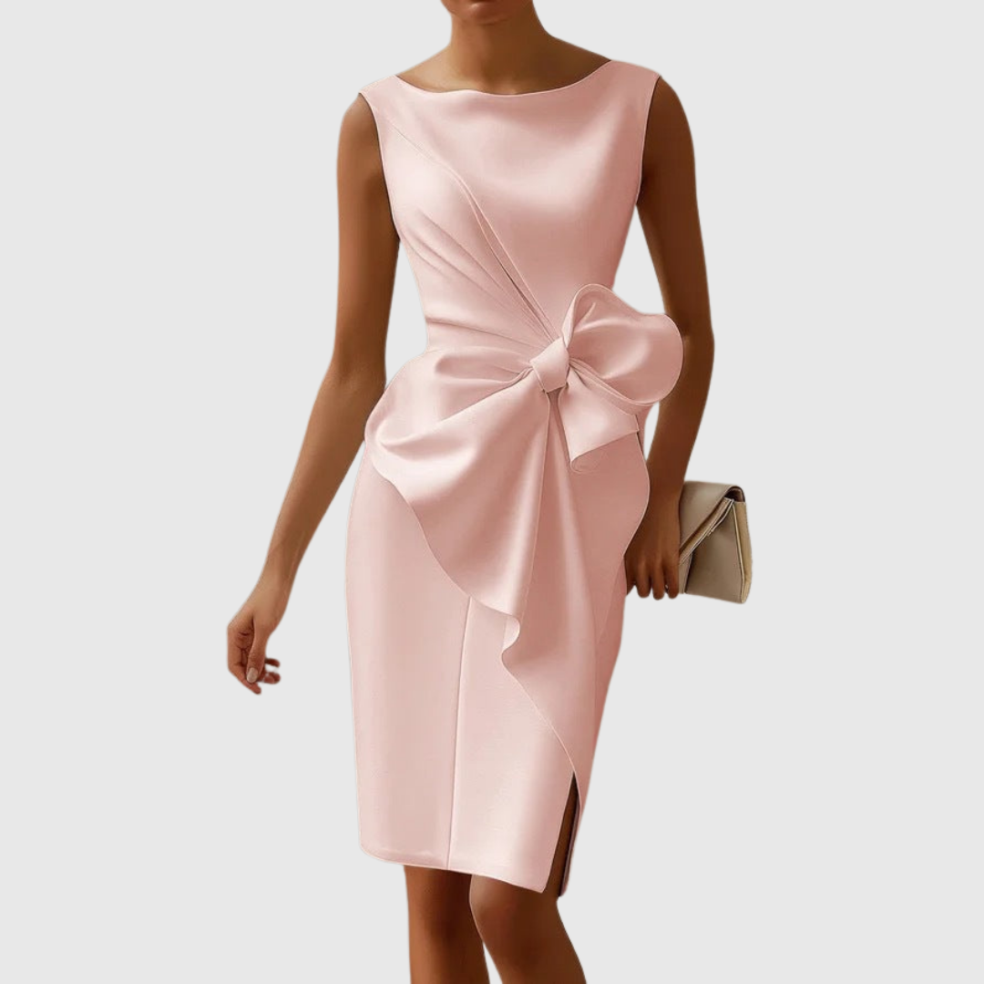 Ainsley | Stilvolles ärmelloses Midi-Kleid