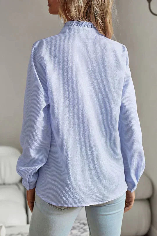 Zeitlose Hemdbluse für jeden Tag