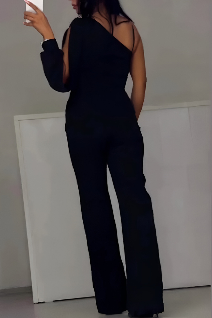 Signature Weitbeiniger Jumpsuit | Moderne Eleganz