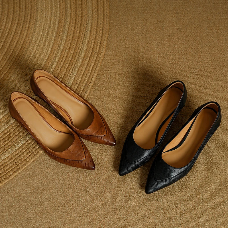 Fiona Elegante Pumps echtes Leder