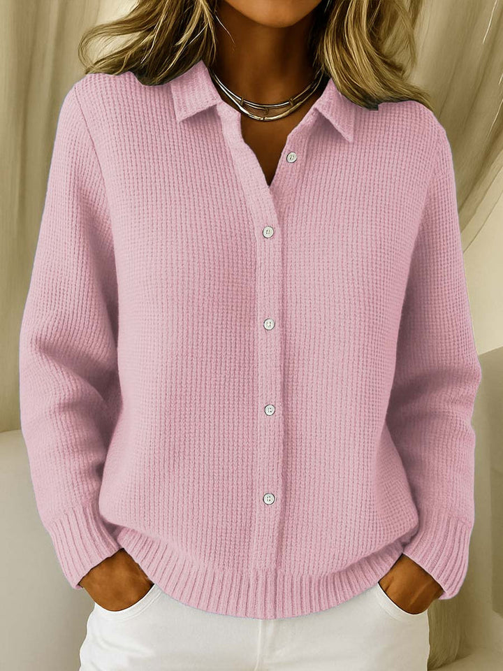 Maeve | Klassische Strickjacke Mit Knopfleiste