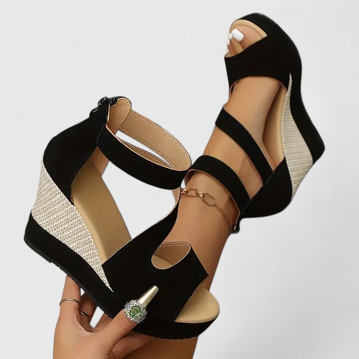 Selviana | Orthopädische Keilsandalen