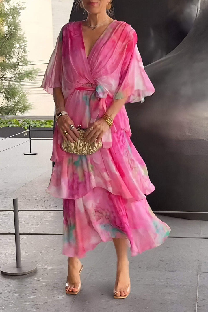 Amalia™ Elegantes Bohemian Maxi Kleid