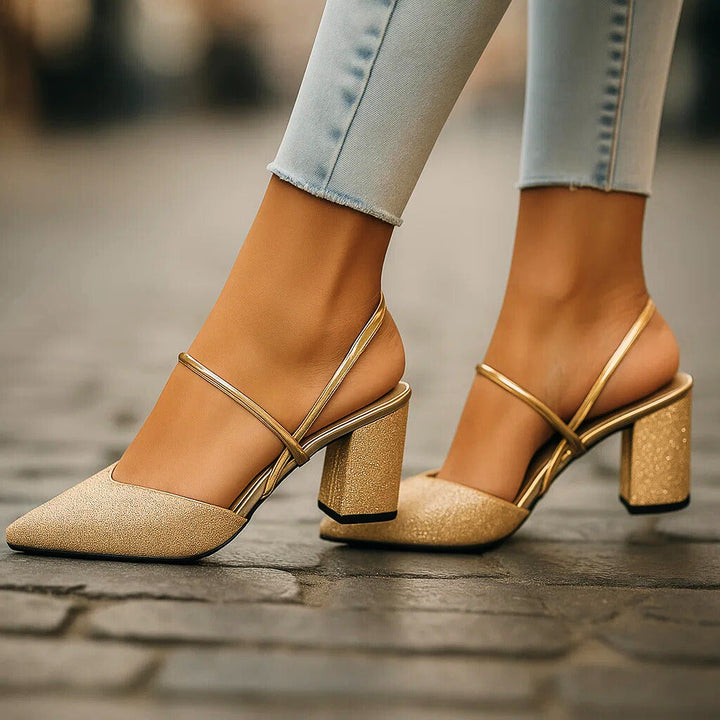 AURORA SLINGBACK-HEELS