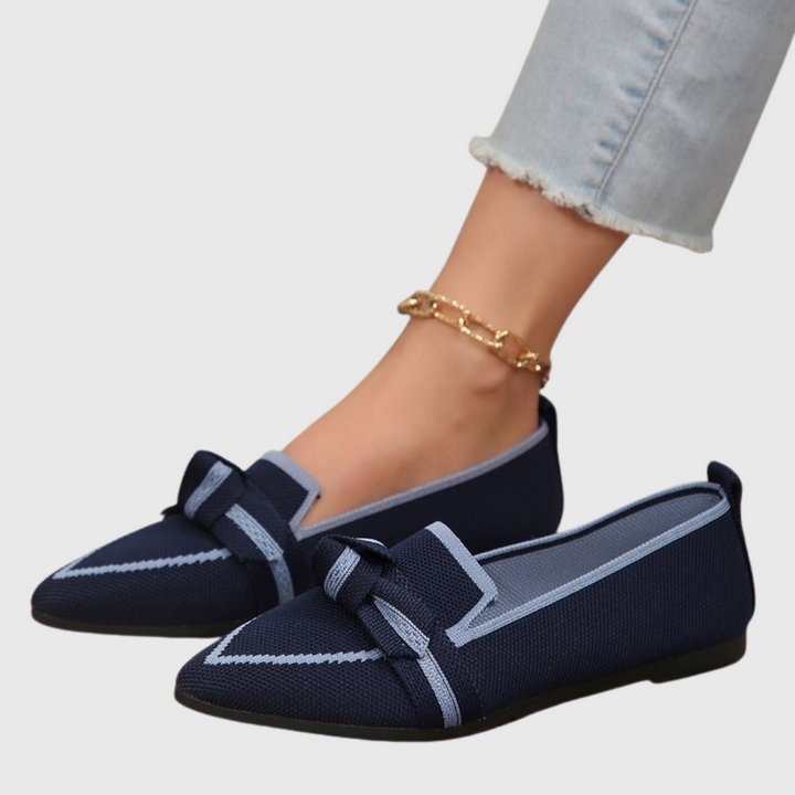 Milena | Geknotete Komfortslipper