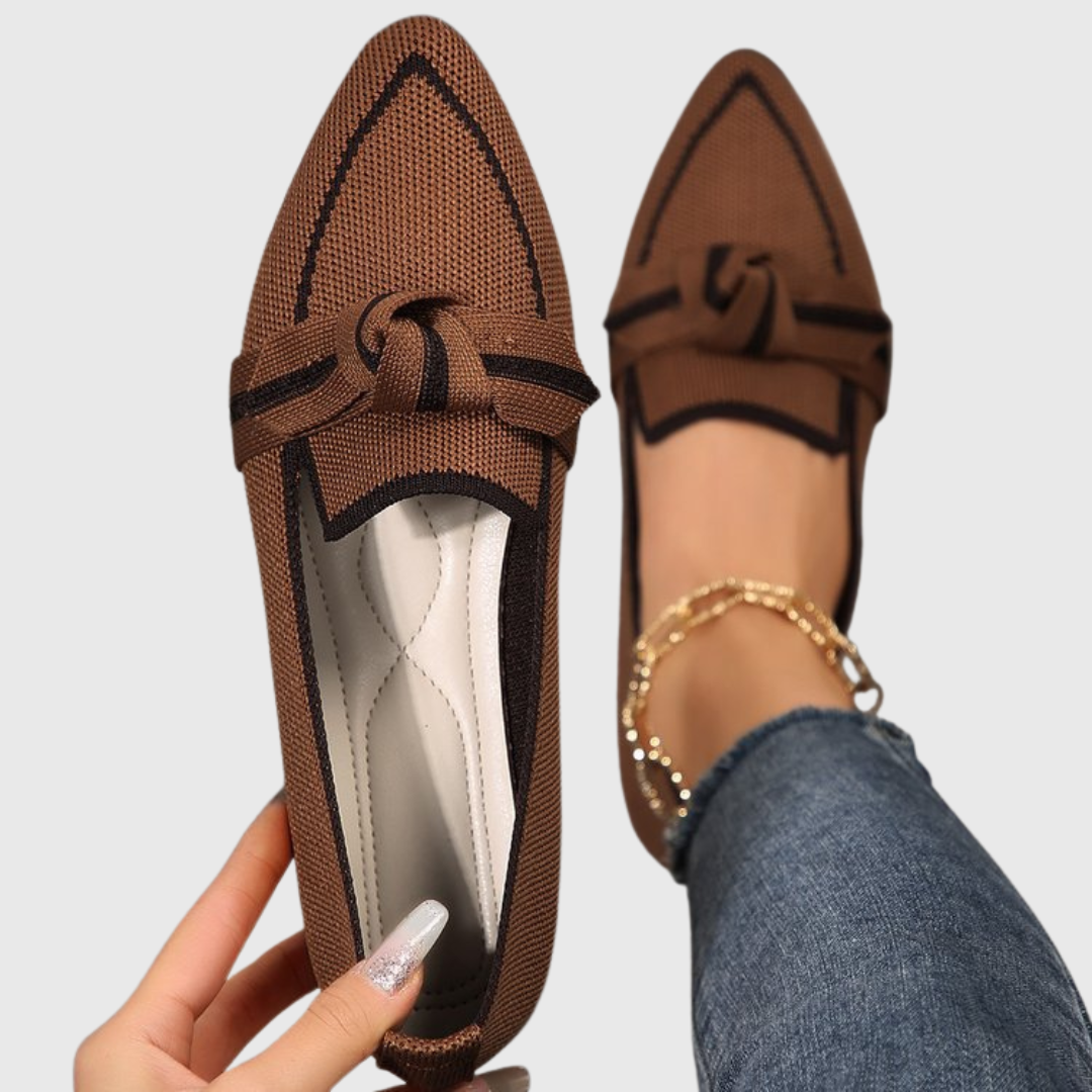 Milena | Geknotete Komfortslipper