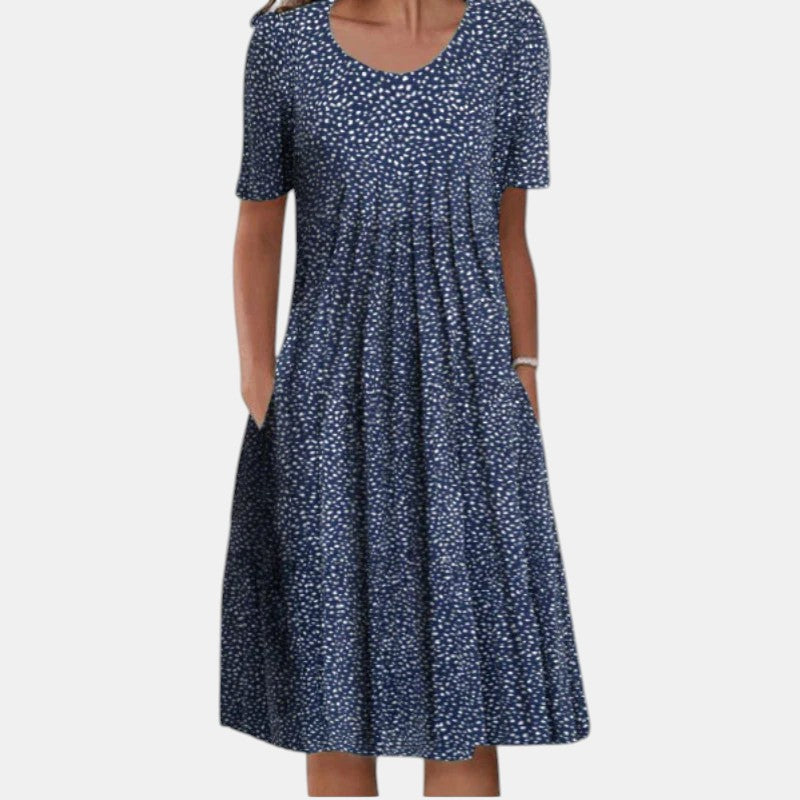 Gigi™ | Baumwolle Bauchbedeckendes Kleid