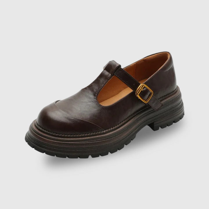 Farisse T-bar Schuhe