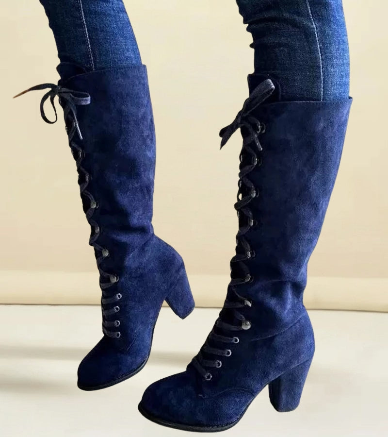 Asmita™ Schnürstiefel Aus Kunstleder