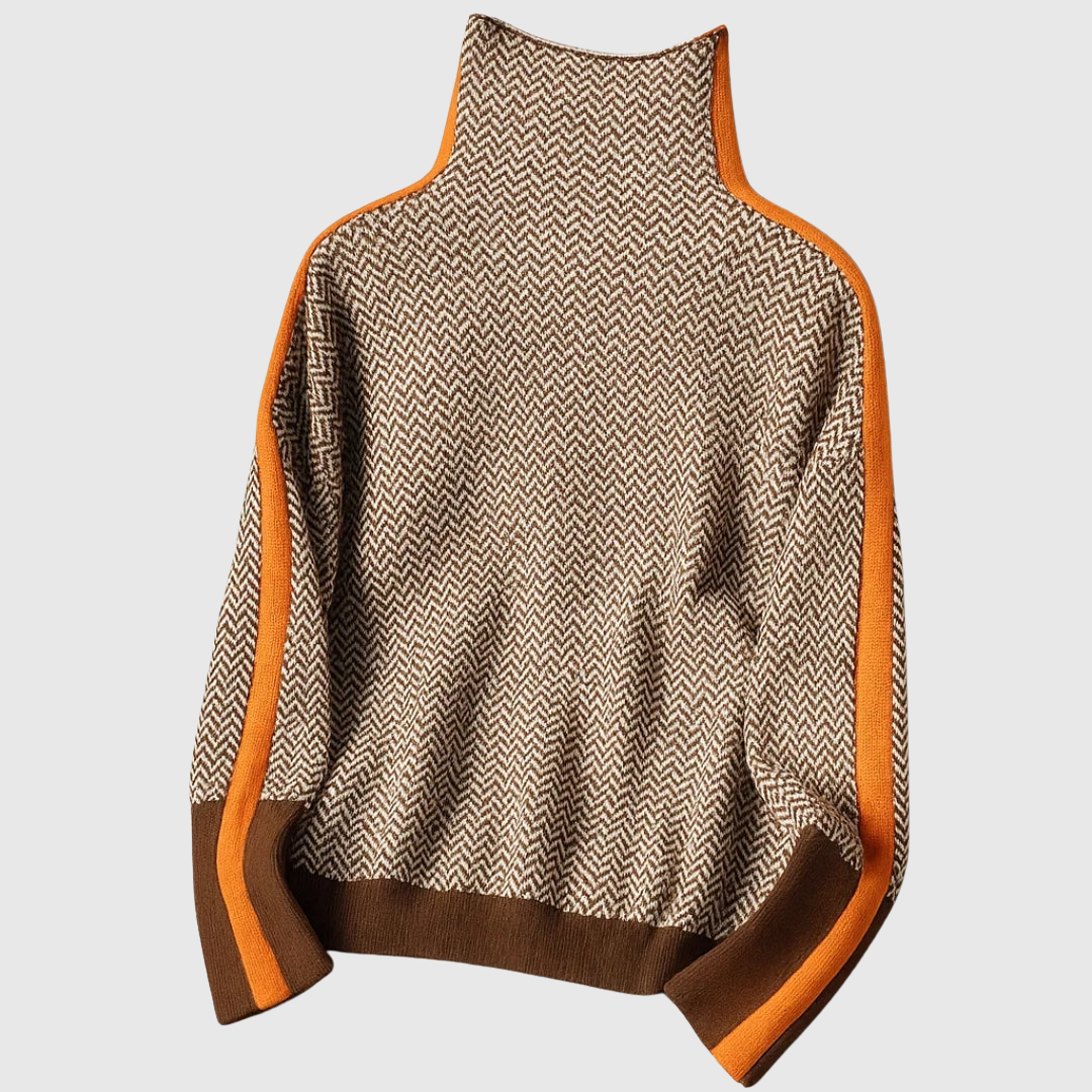 Elin | Hochgeschlossener Pullover