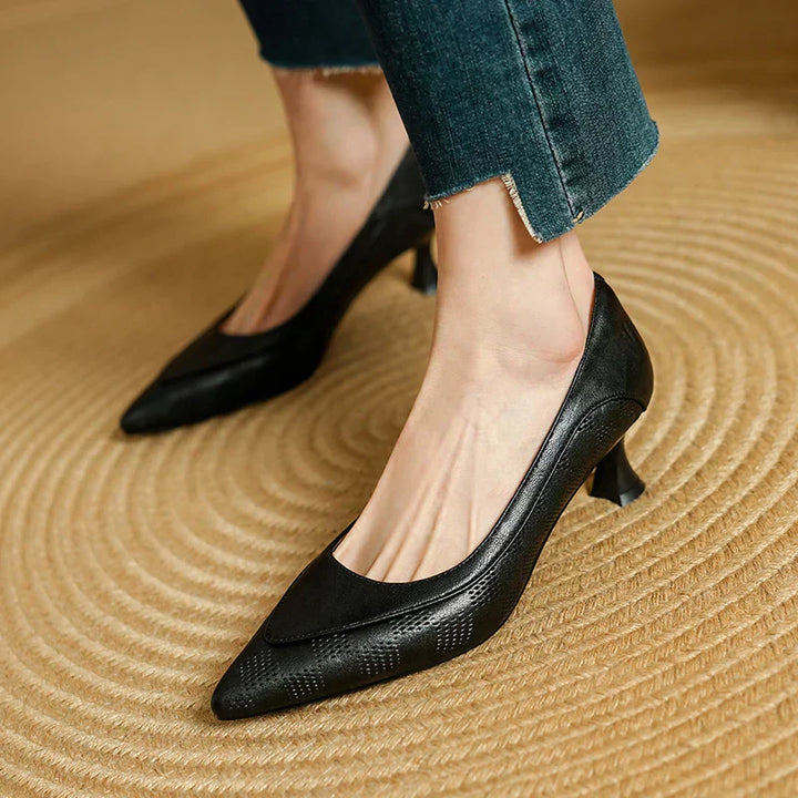 Fiona Elegante Pumps echtes Leder