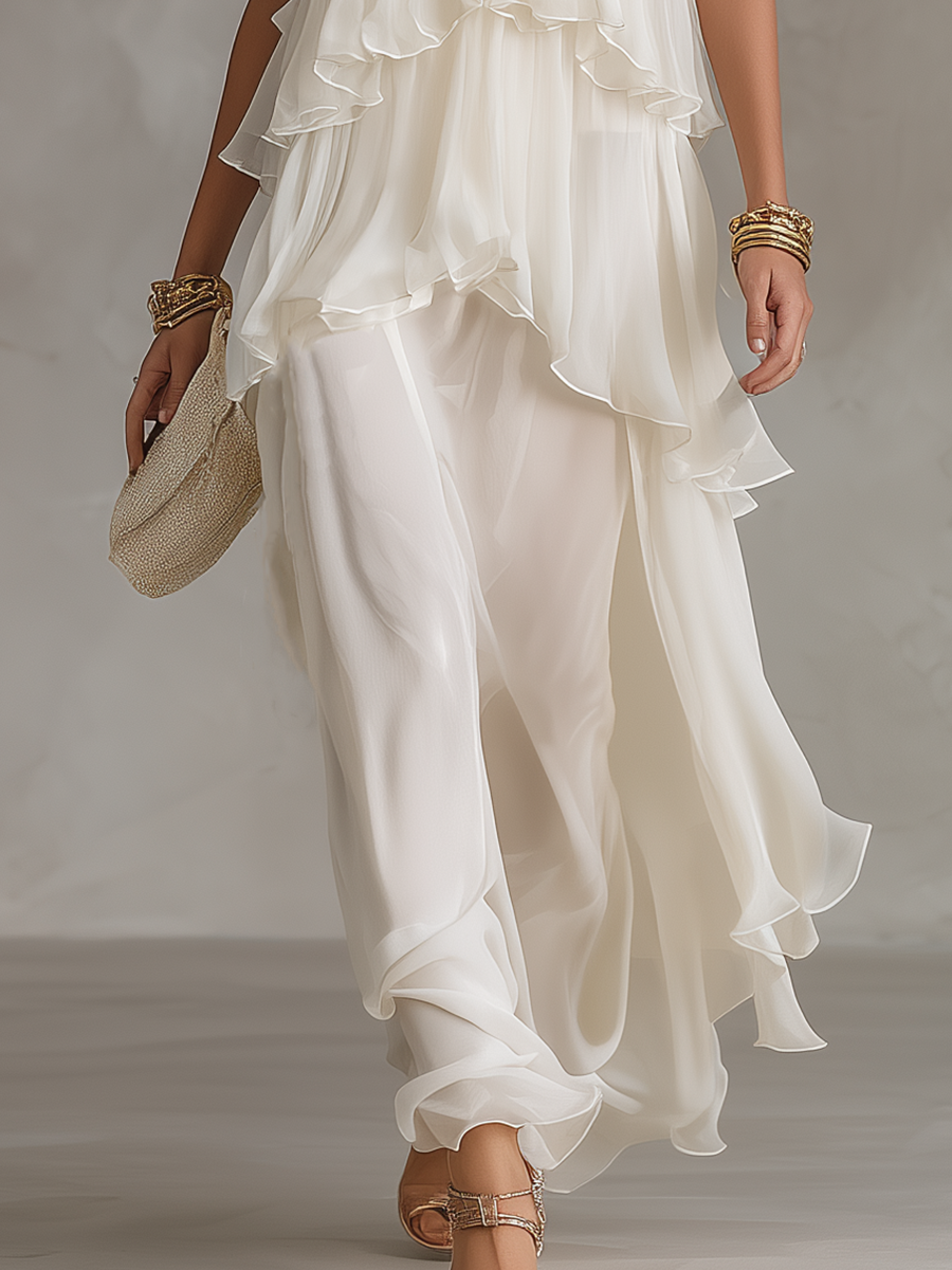 AURELIA | Maxikleid Chiffon