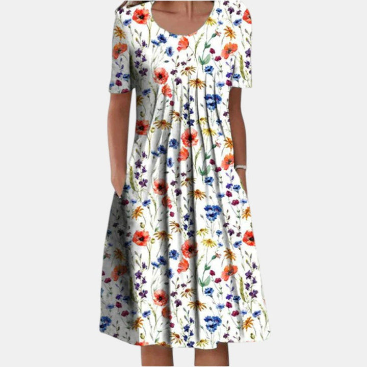 Gigi™ | Baumwolle Bauchbedeckendes Kleid