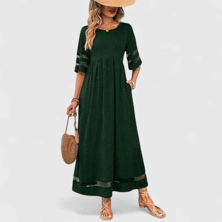 Delymarina | Elegantes Midi-Kleid
